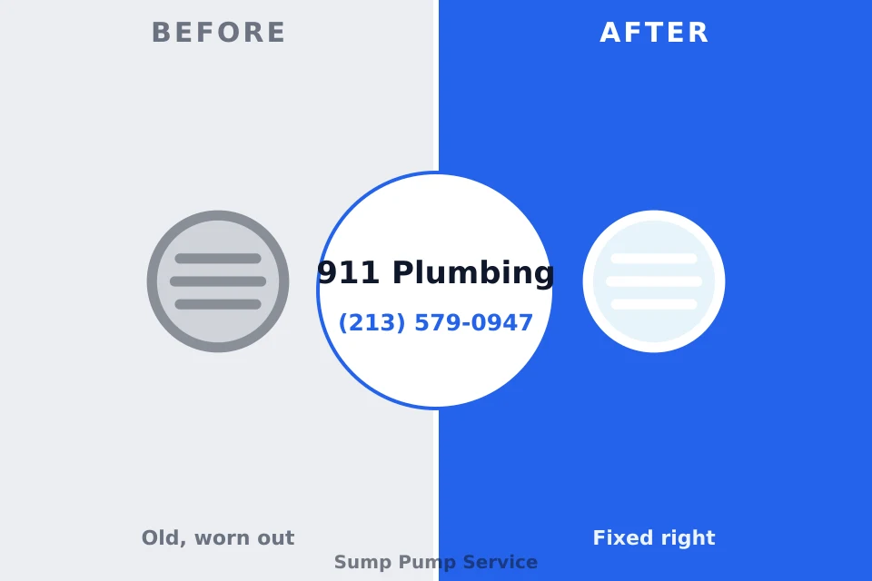 Before and after: plumbing repair Ankeny, IA